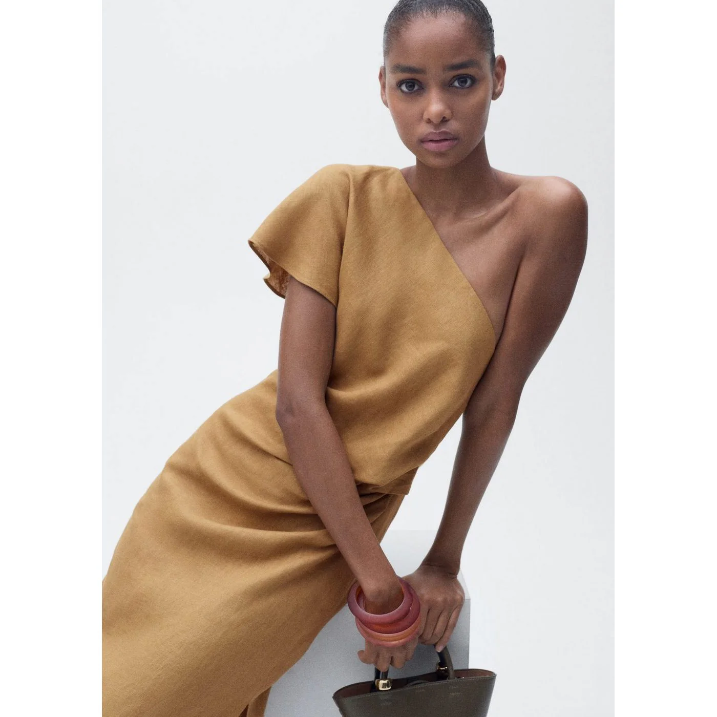 Robe Rachel - Brun Moyen - Image 8