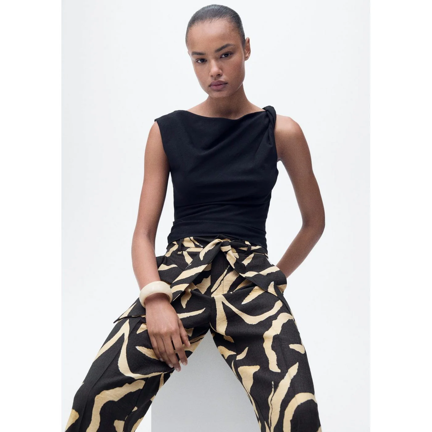 Pantalon Plumas - Black - Image 5