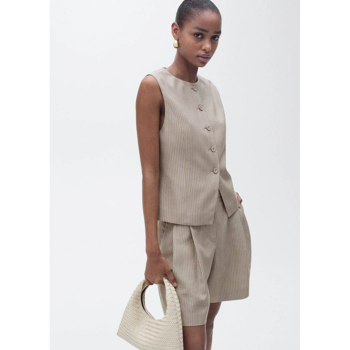 Gilet Vivian - Brun Moyen - Image 2