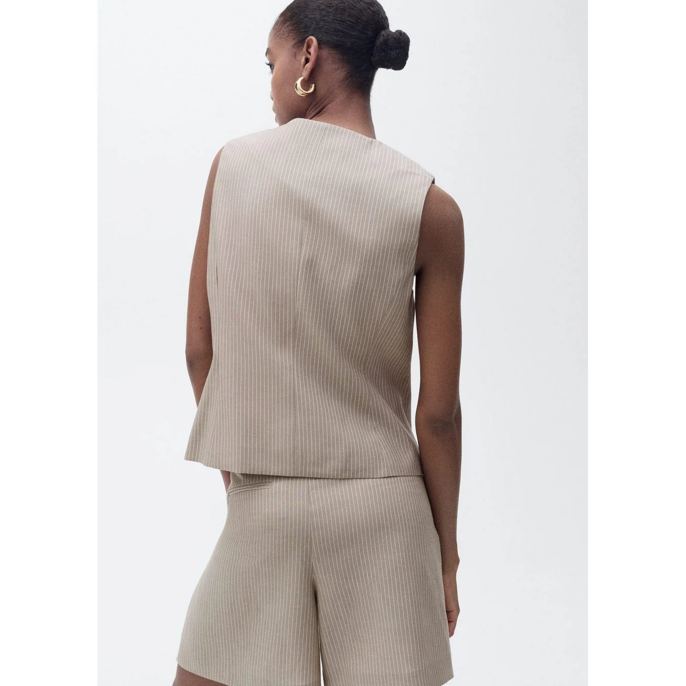 Gilet Vivian - Brun Moyen - Image 3