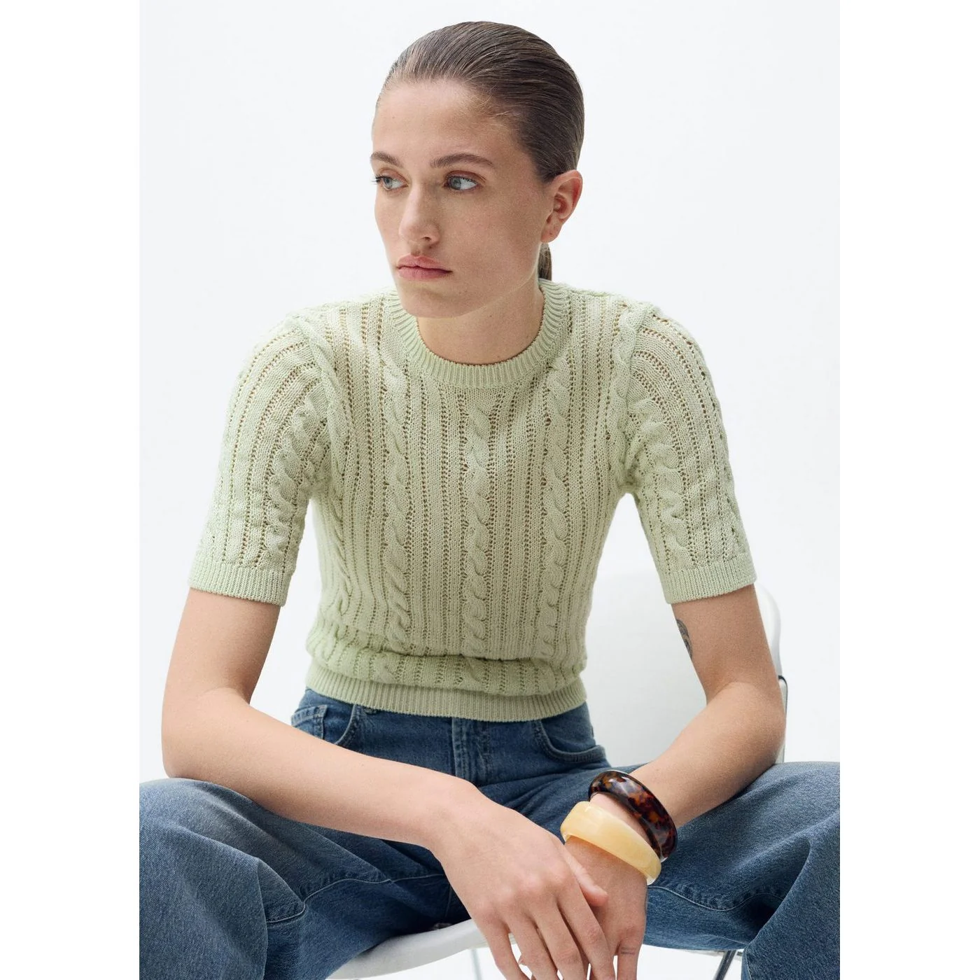 Pull Menta - Vert Pastel - Image 5