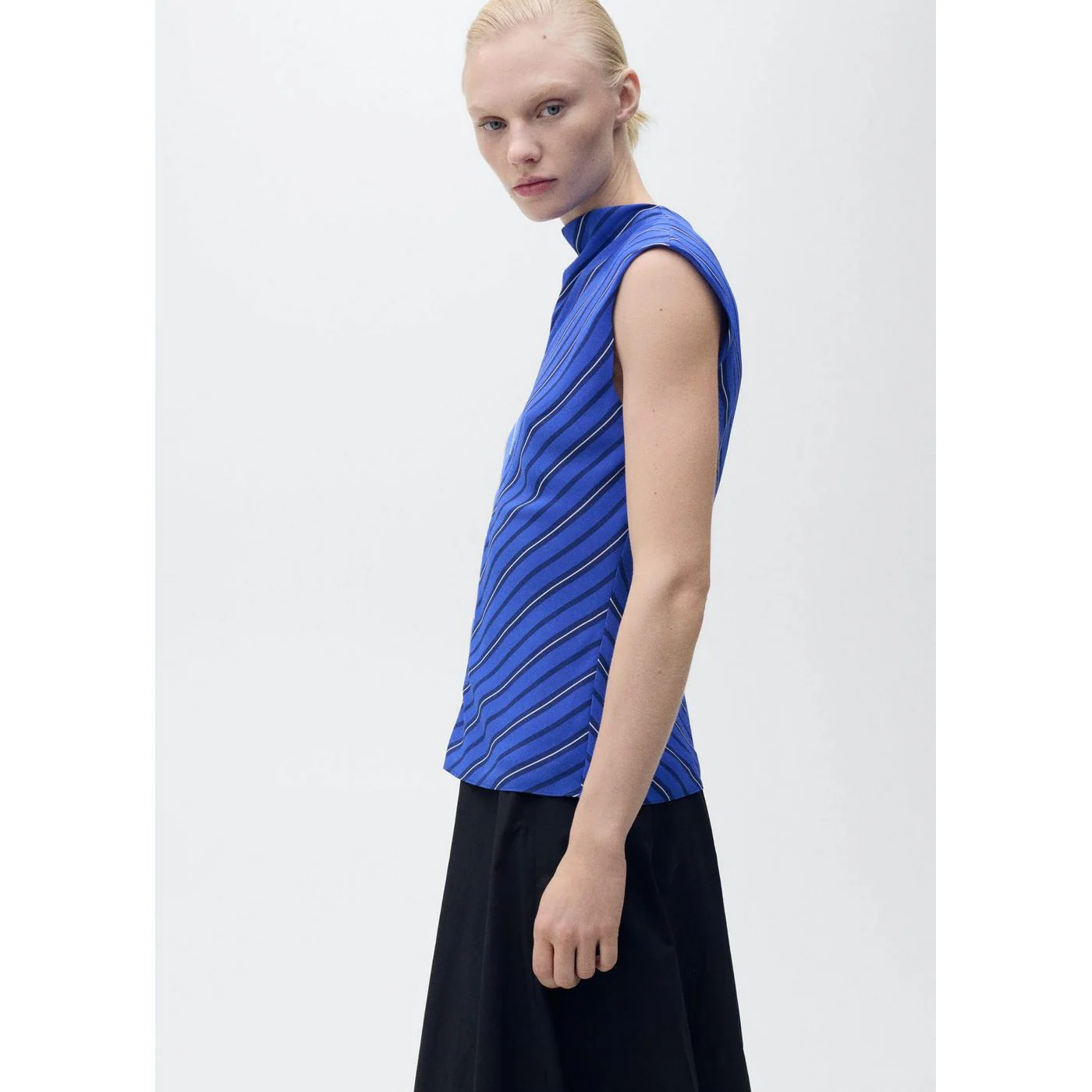 Blouse Noeli - Bleu - Image 2