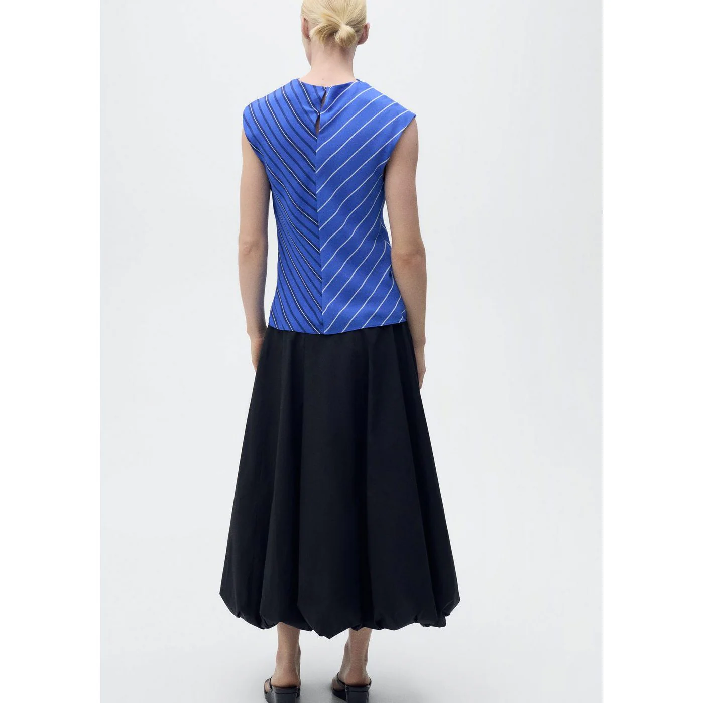 Blouse Noeli - Bleu - Image 3