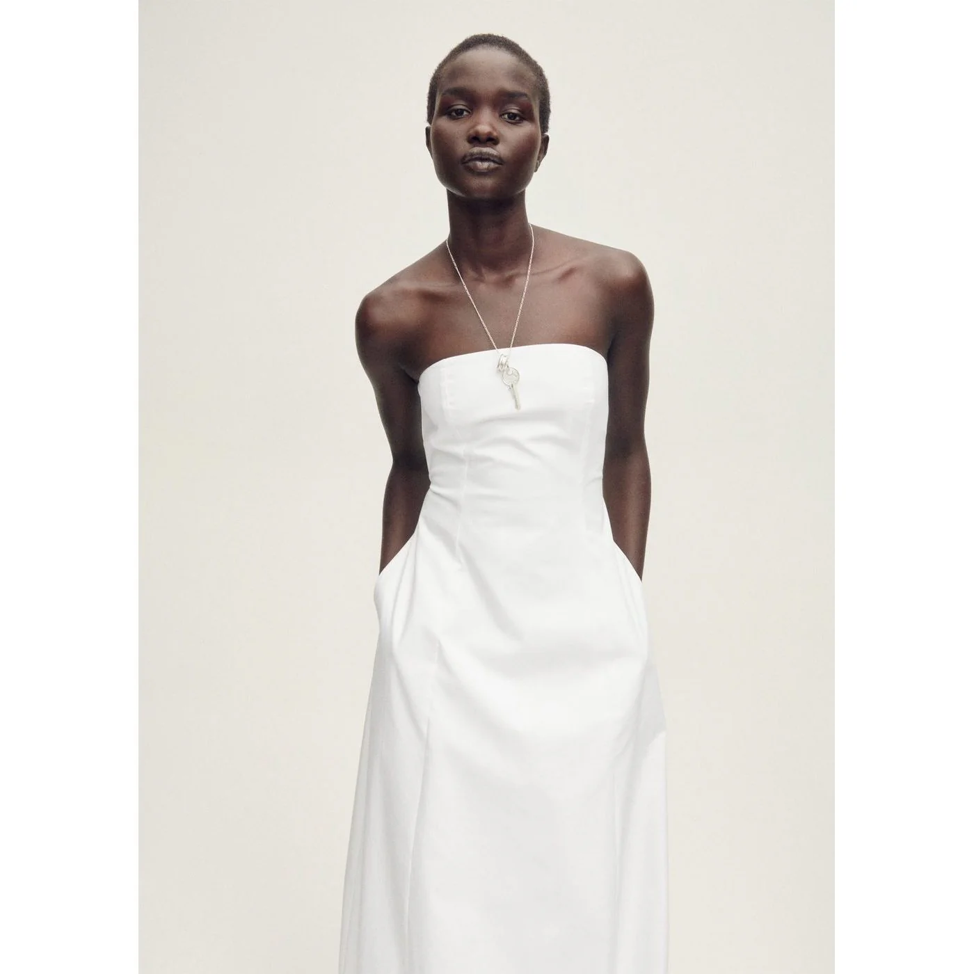 Robe Rita - Blanc - Image 2