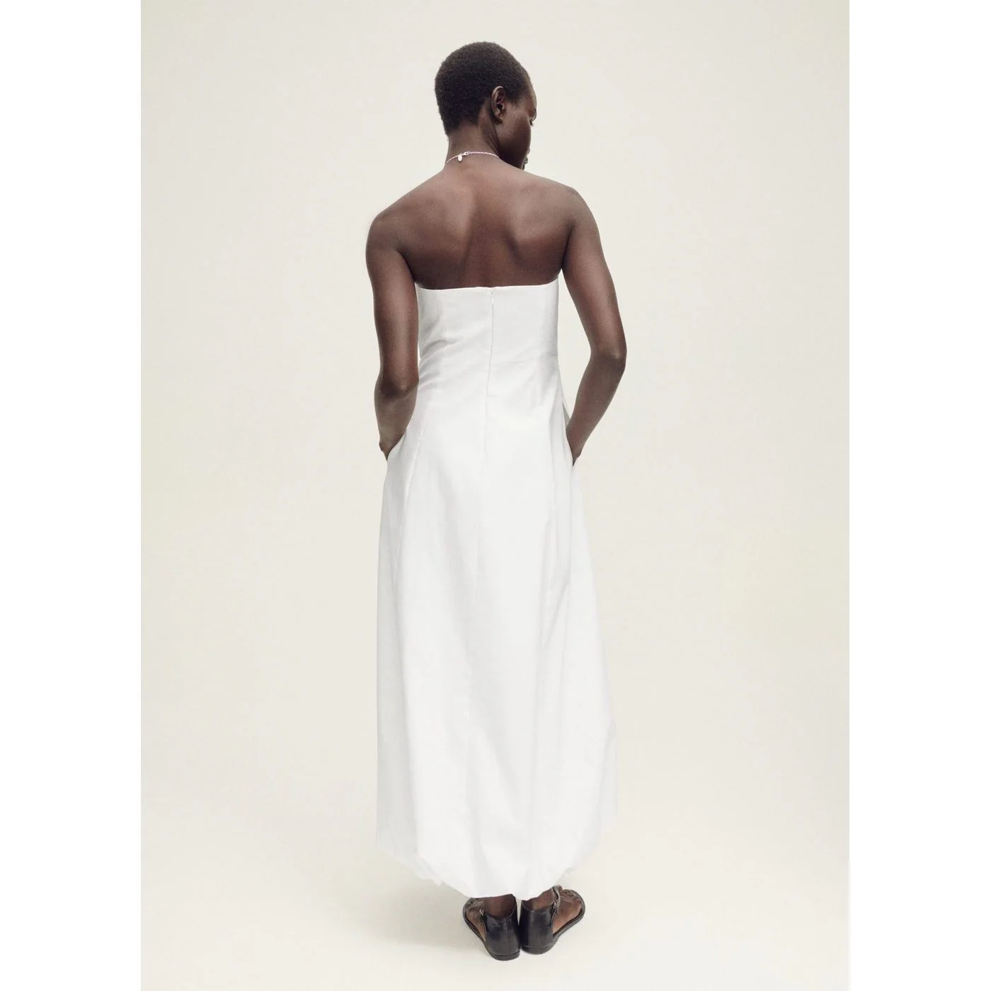 Robe Rita - Blanc - Image 3