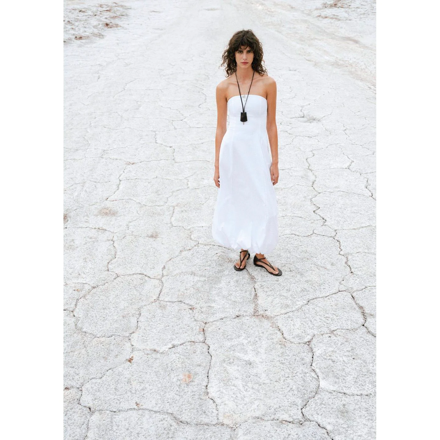 Robe Rita - Blanc - Image 4