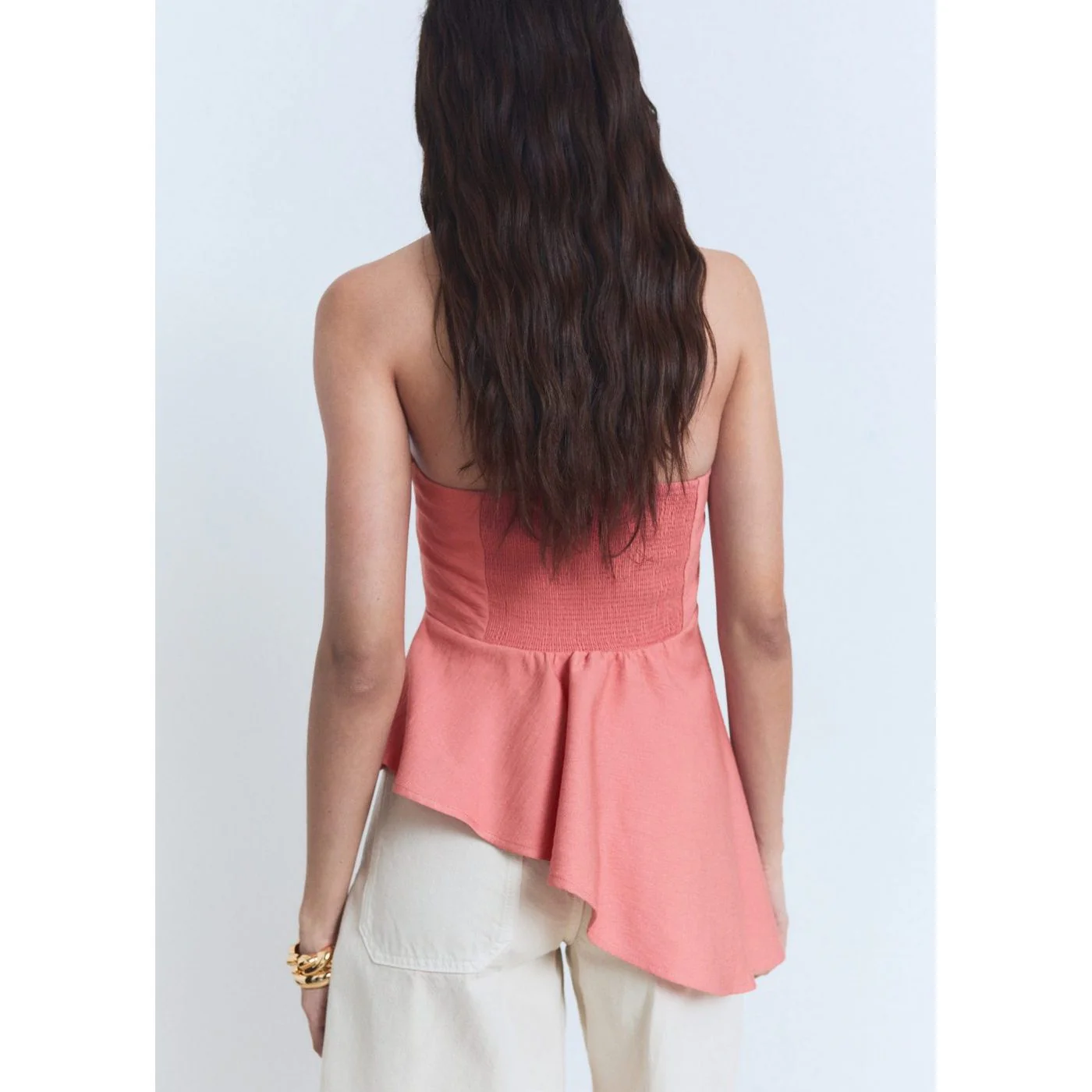 Top Girly - Coral Red - Image 3