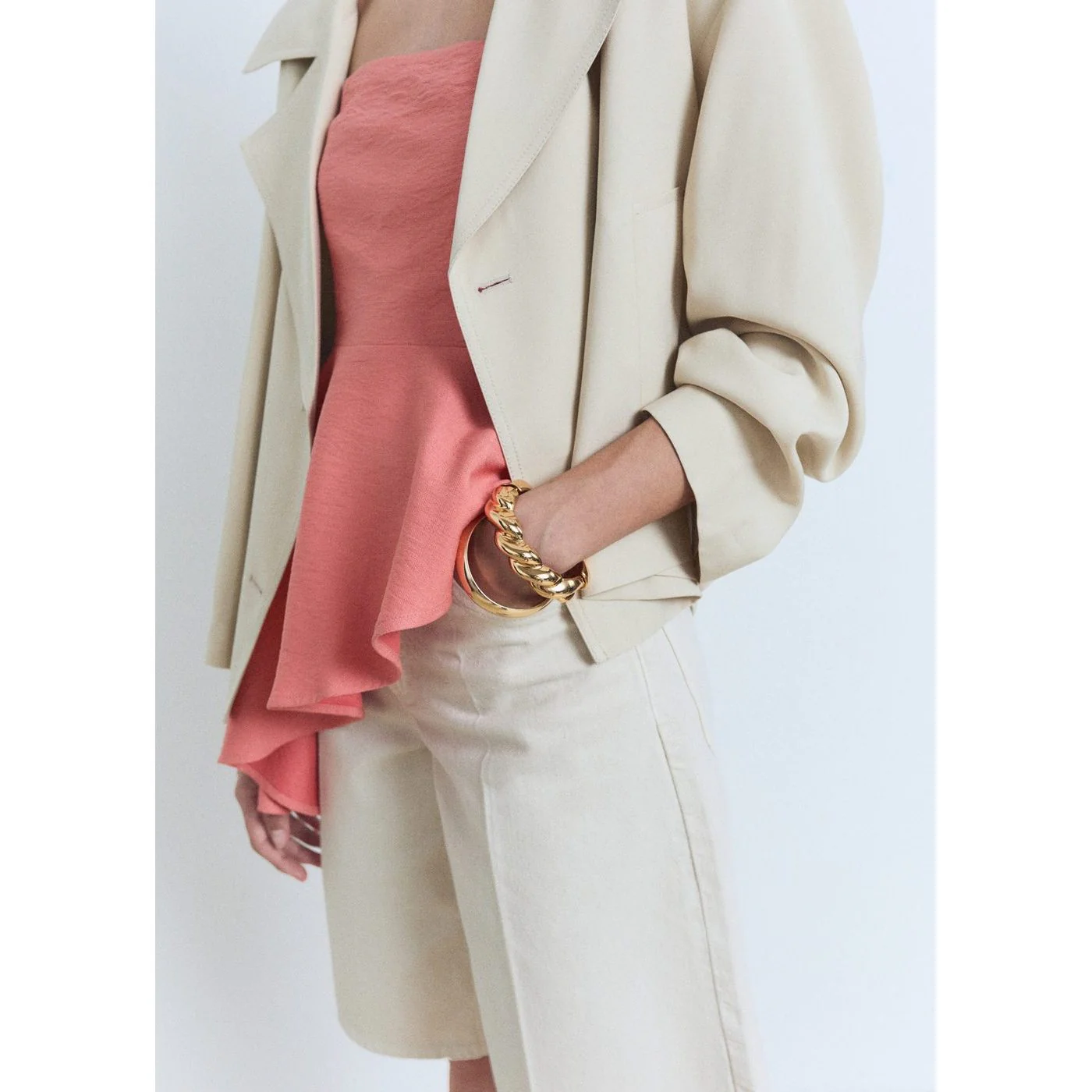 Top Girly - Coral Red - Image 5