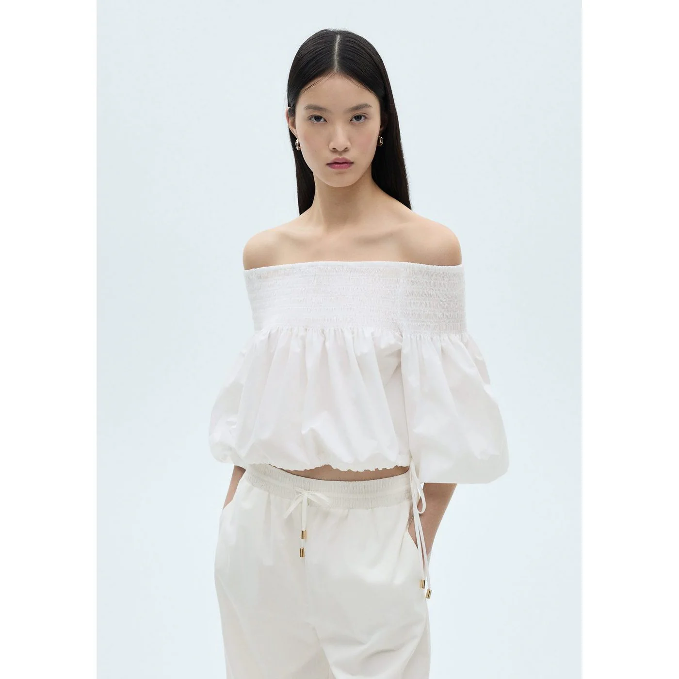 Blouse Gardenia-H - Blanc - Image 2