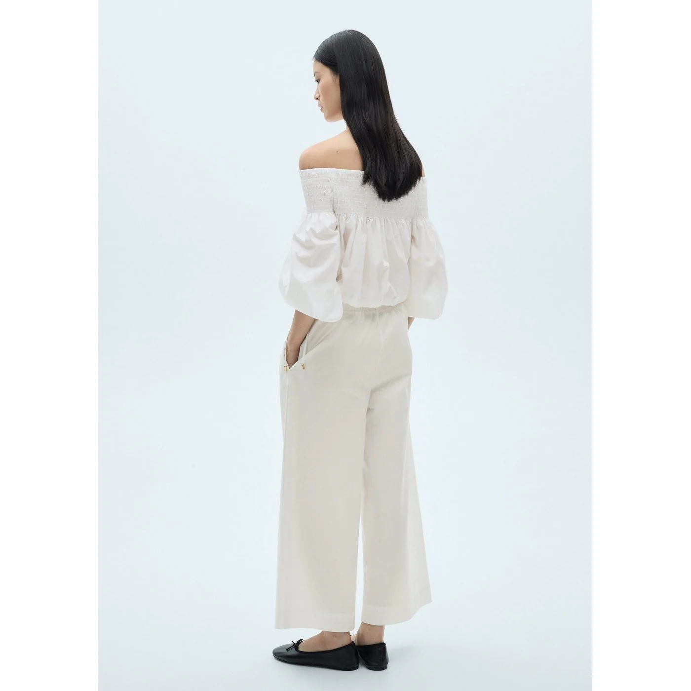 Blouse Gardenia-H - Blanc - Image 3