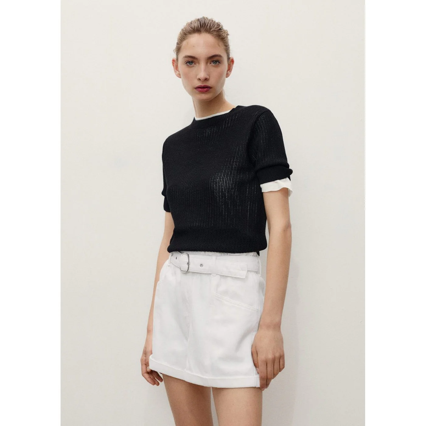 Short Delia - Blanc - Image 2