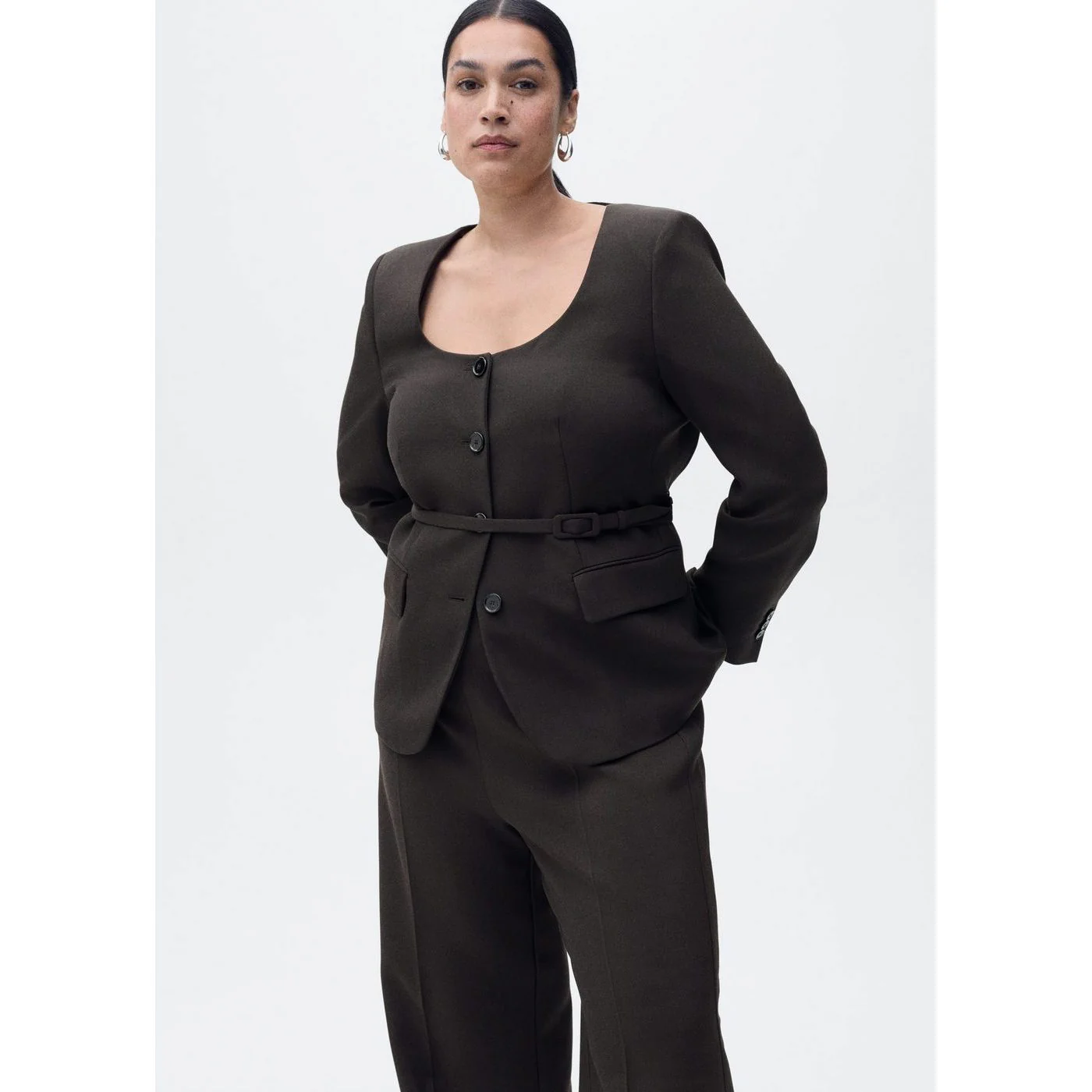 Pantalon Sake - Chocolat - Image 8