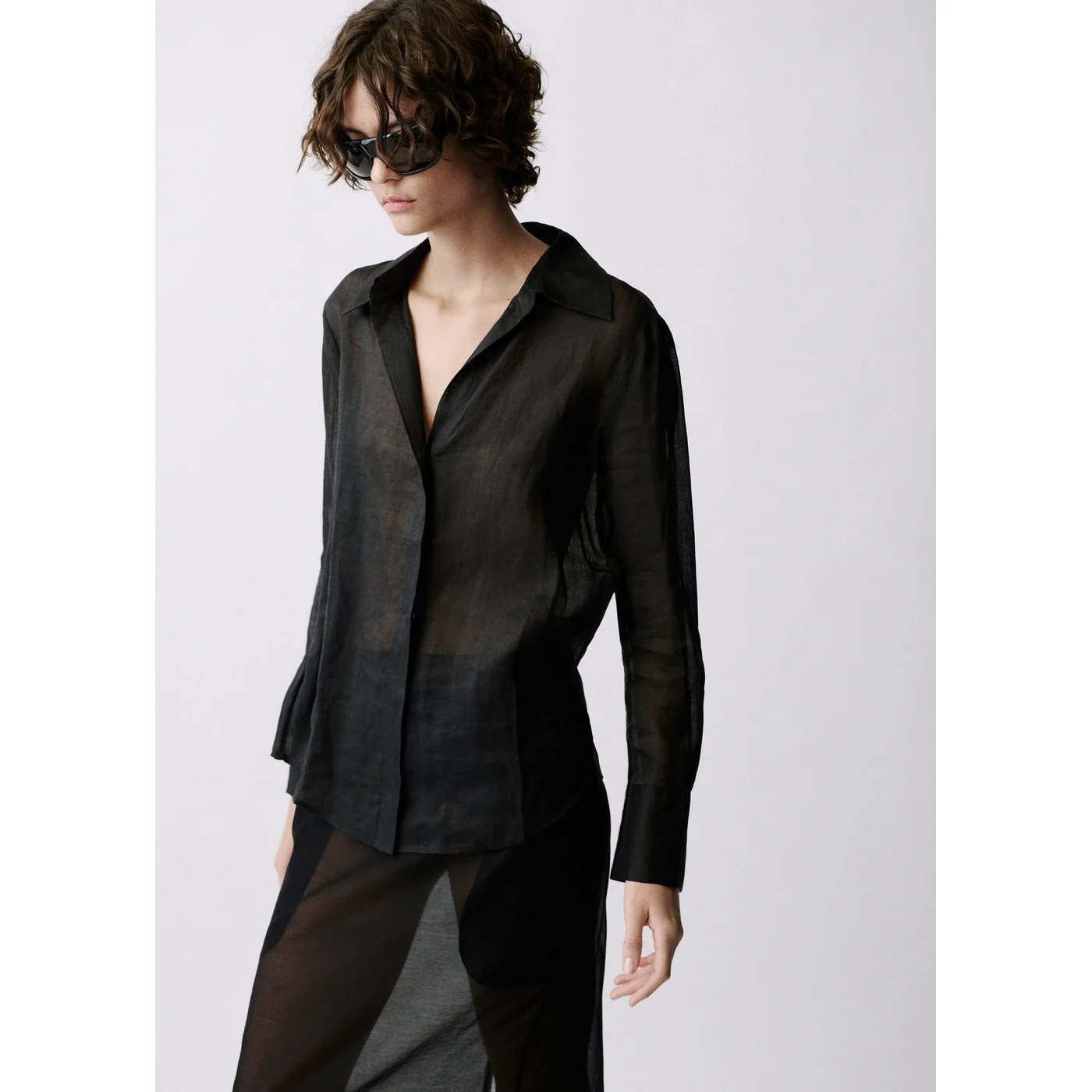 Chemise Clariety - Noir - Image 5