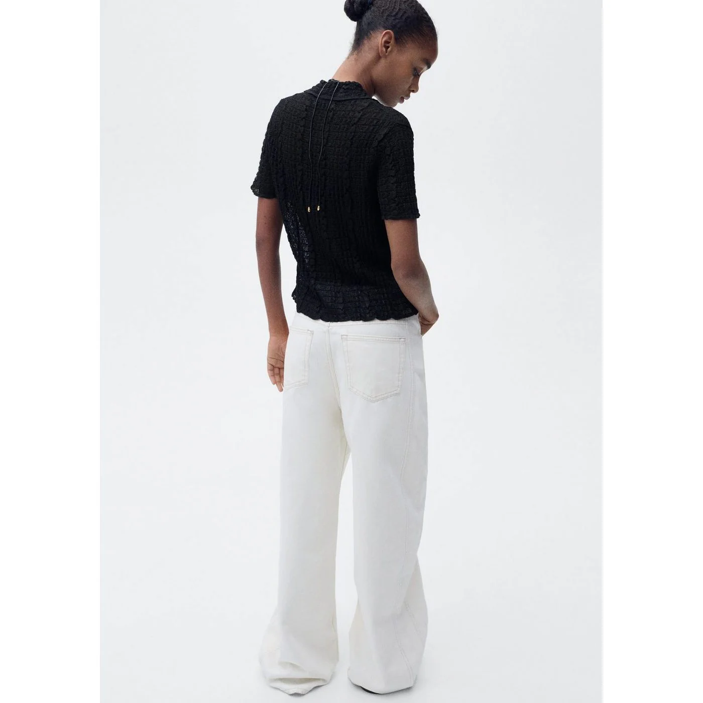 Cardigan Olas - Noir - Image 3