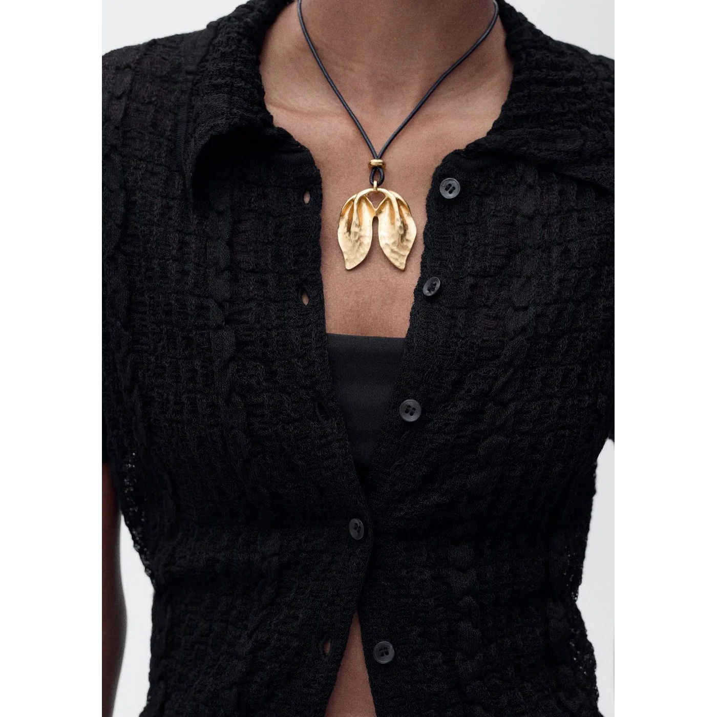 Cardigan Olas - Noir - Image 5