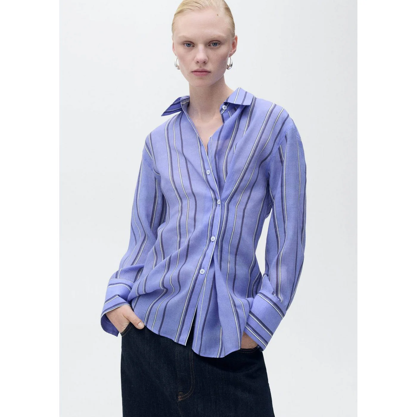 Chemise Inma - Bleu - Image 2