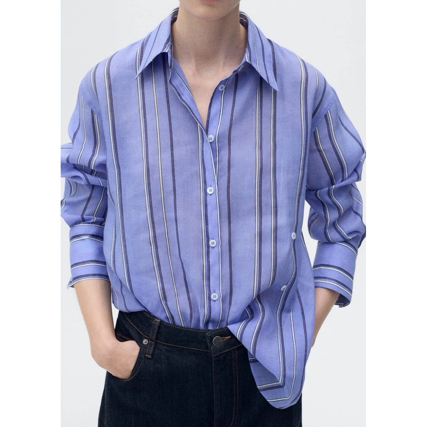 Chemise Inma - Bleu - Image 4