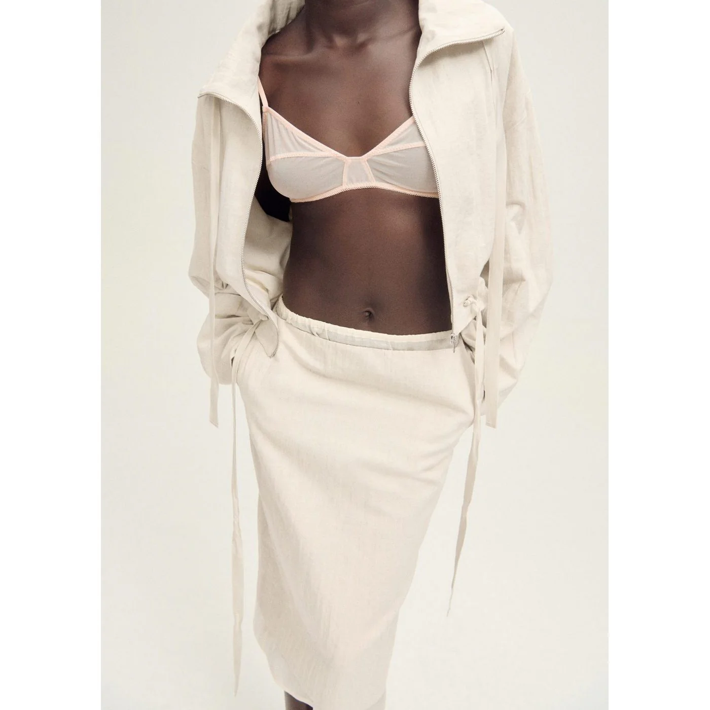 Jupe Irise - Light/Pastel Grey - Image 5