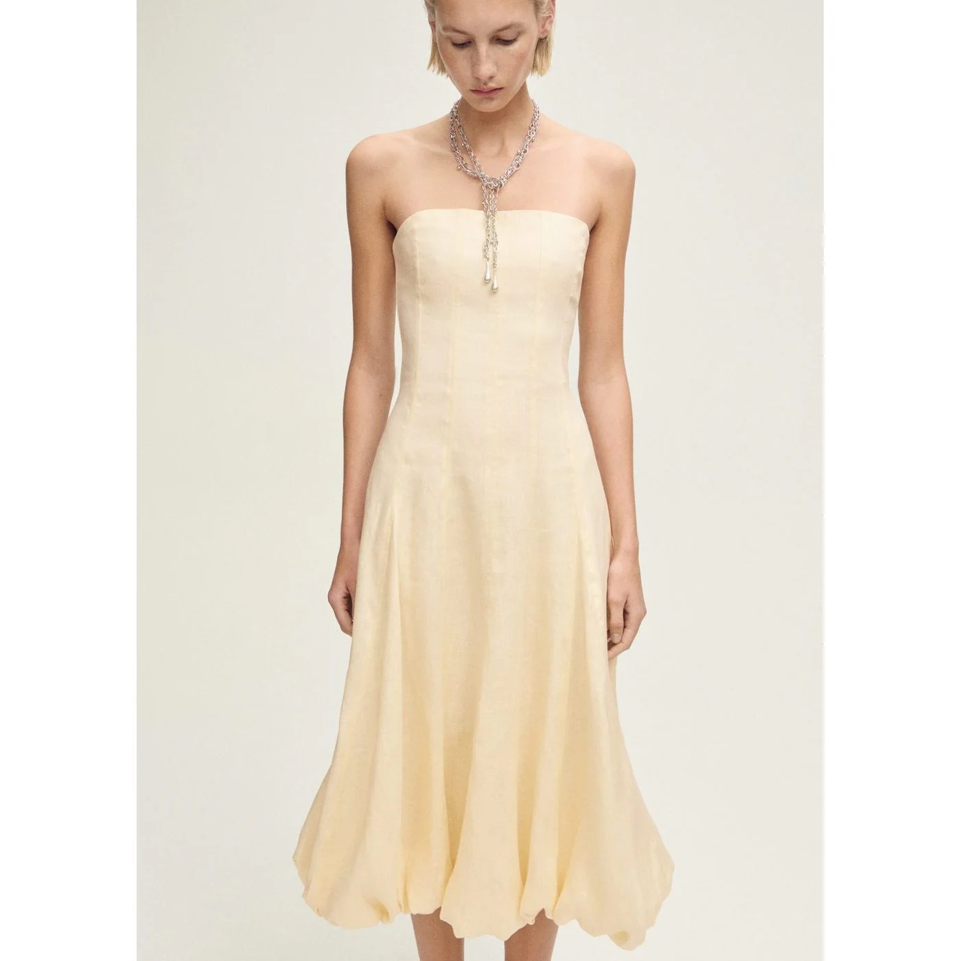 Robe Alberta - Pastel Yellow - Image 2