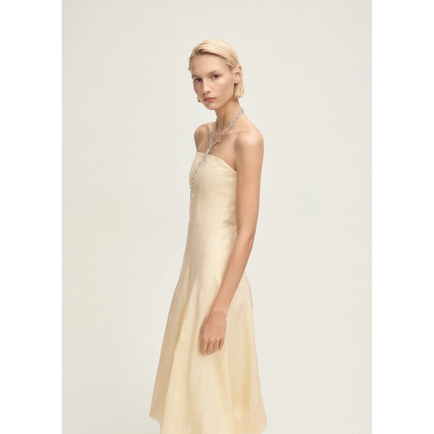 Robe Alberta - Pastel Yellow - Image 4