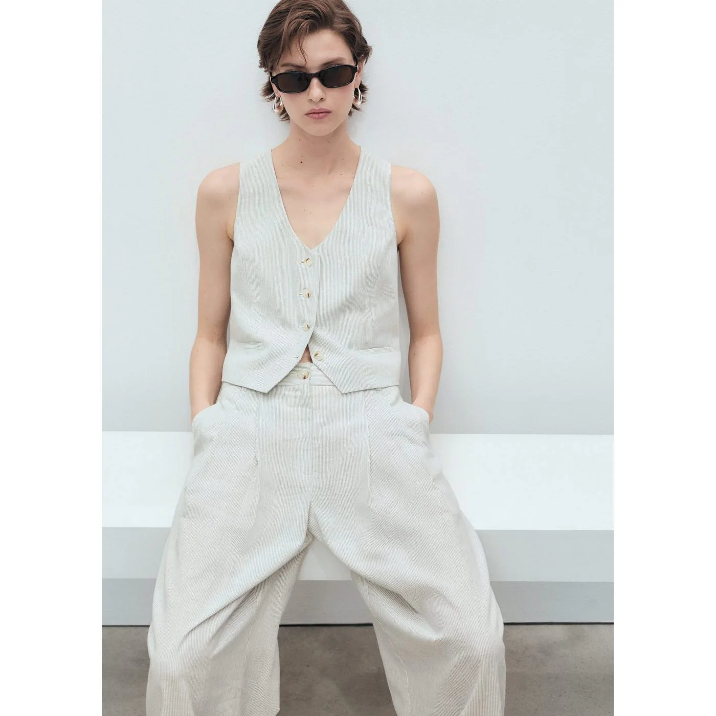 Pantalon Bali - Brut - Image 4