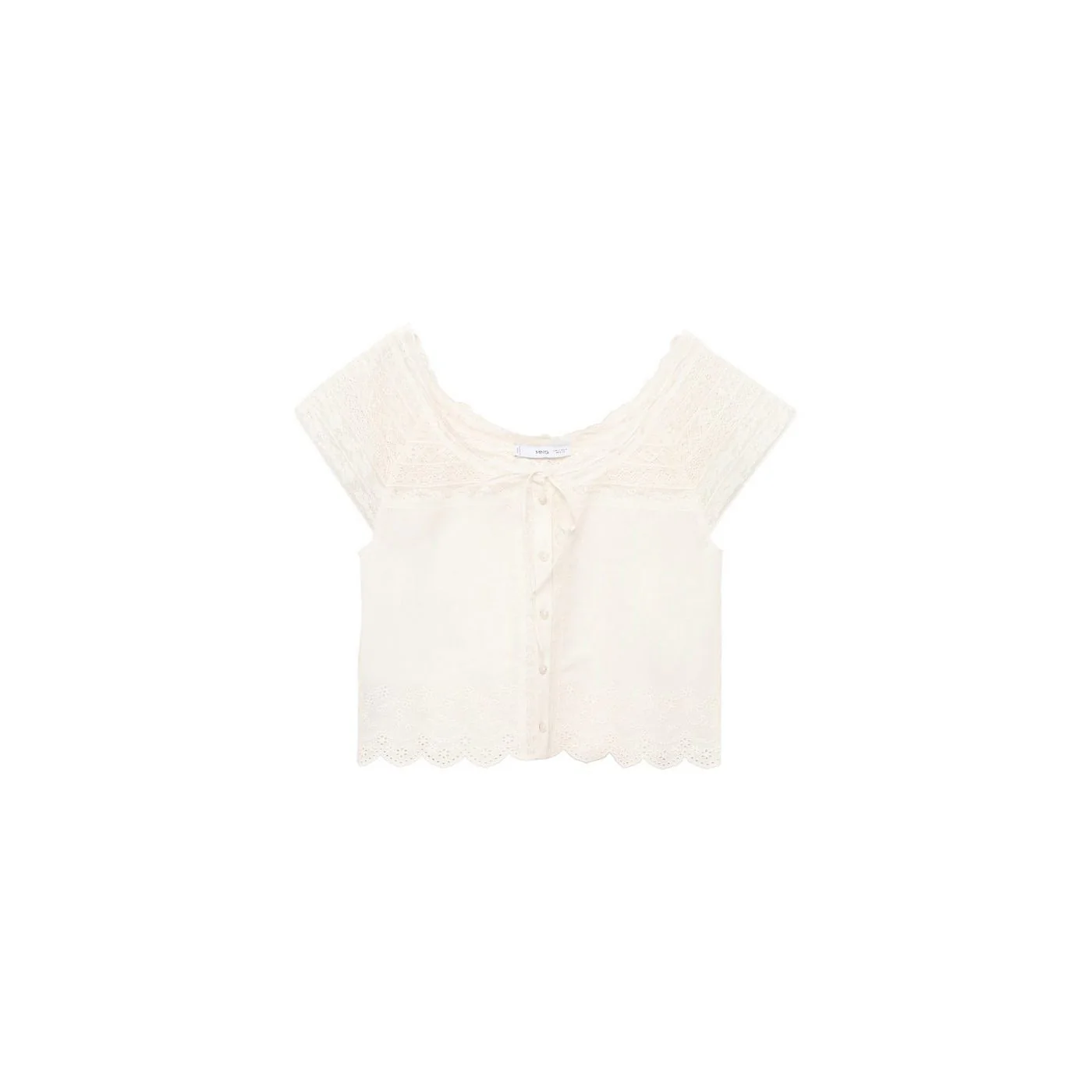 Blouse Pretty - Blanc Cassé - Image 7