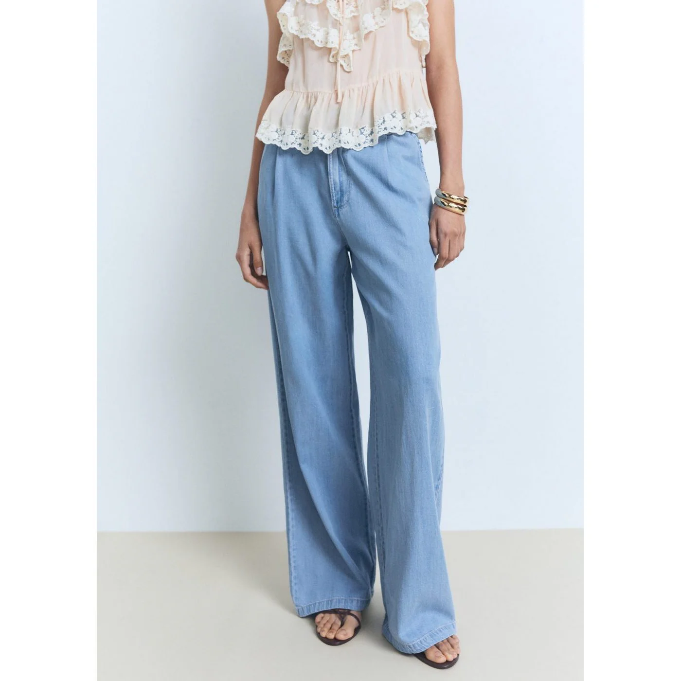 Pantalon Creta - Bleu Clair - Image 2