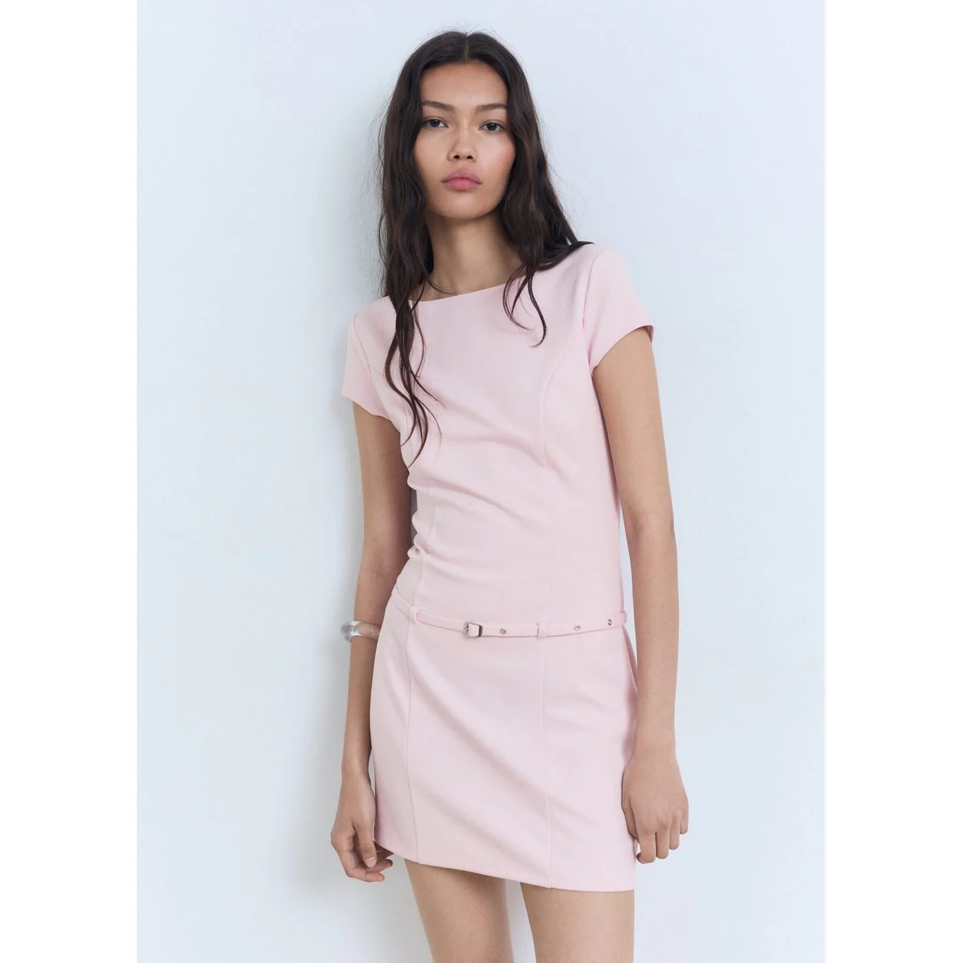 Robe Sandrine - Pastel Pink - Image 4