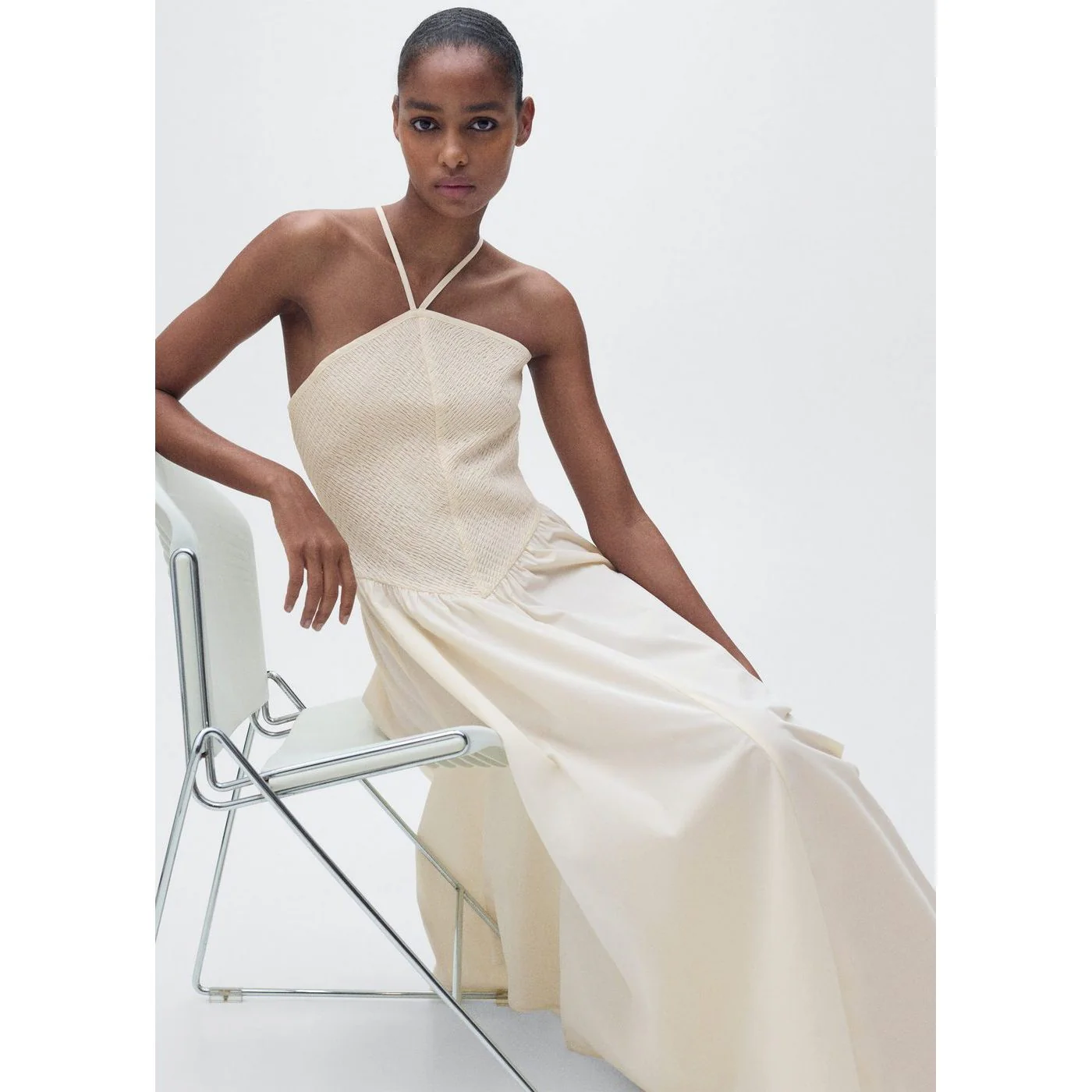 Robe Fede - Ecru - Image 2