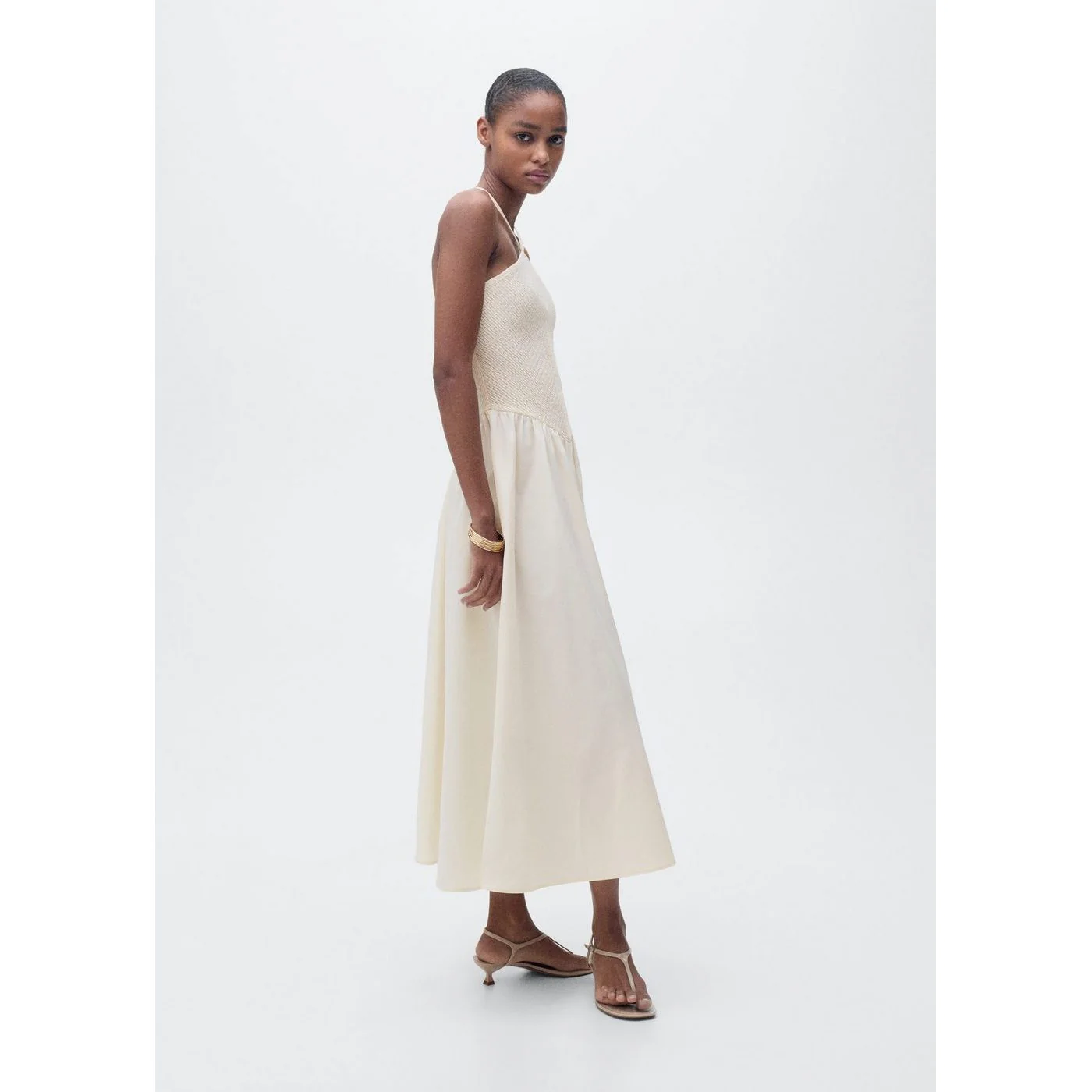 Robe Fede - Ecru - Image 4