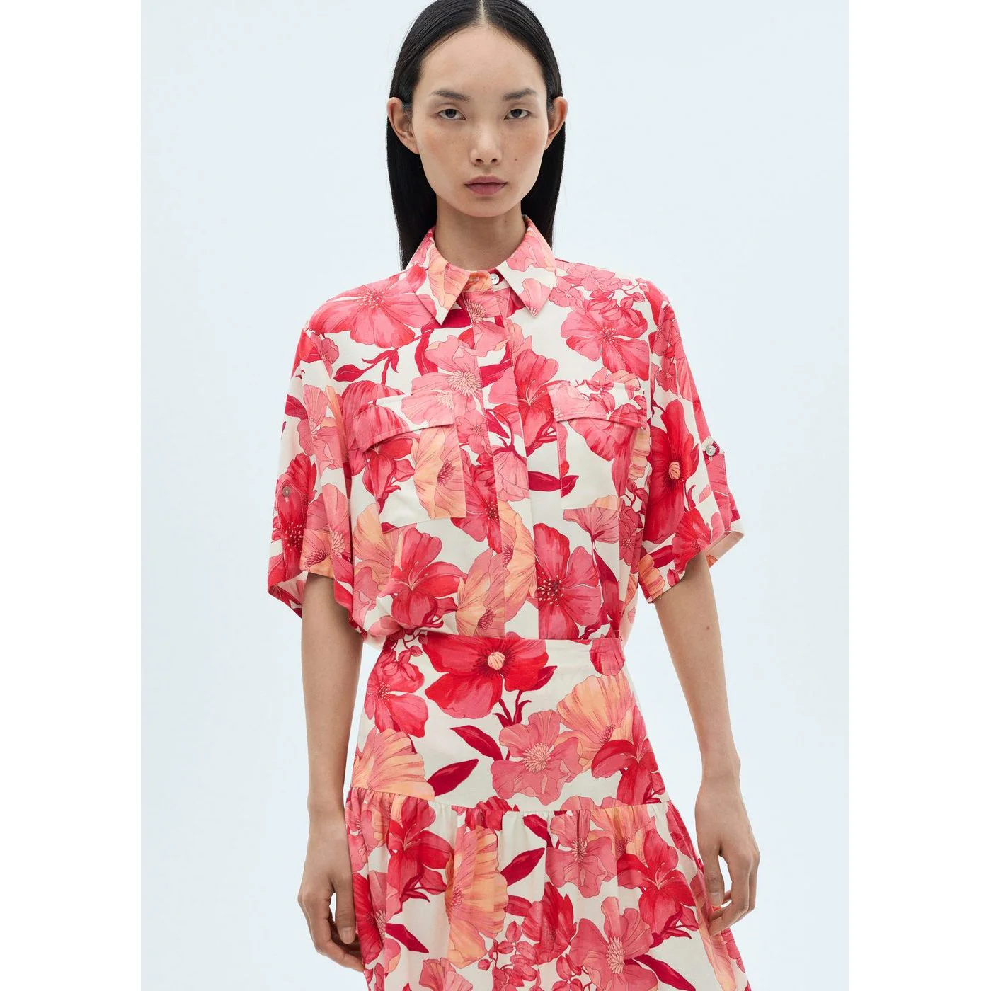 Jupe Camelia-H - Red - Image 4