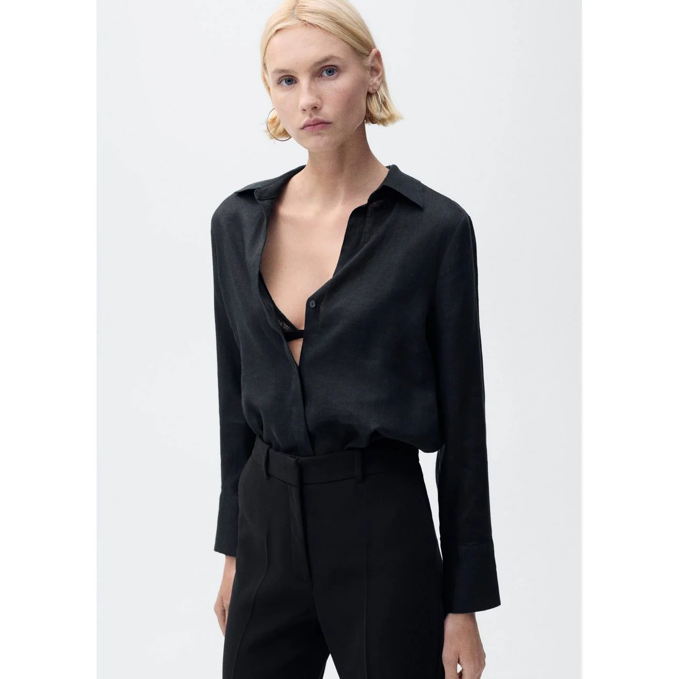 Chemise Samara - Noir - Image 2