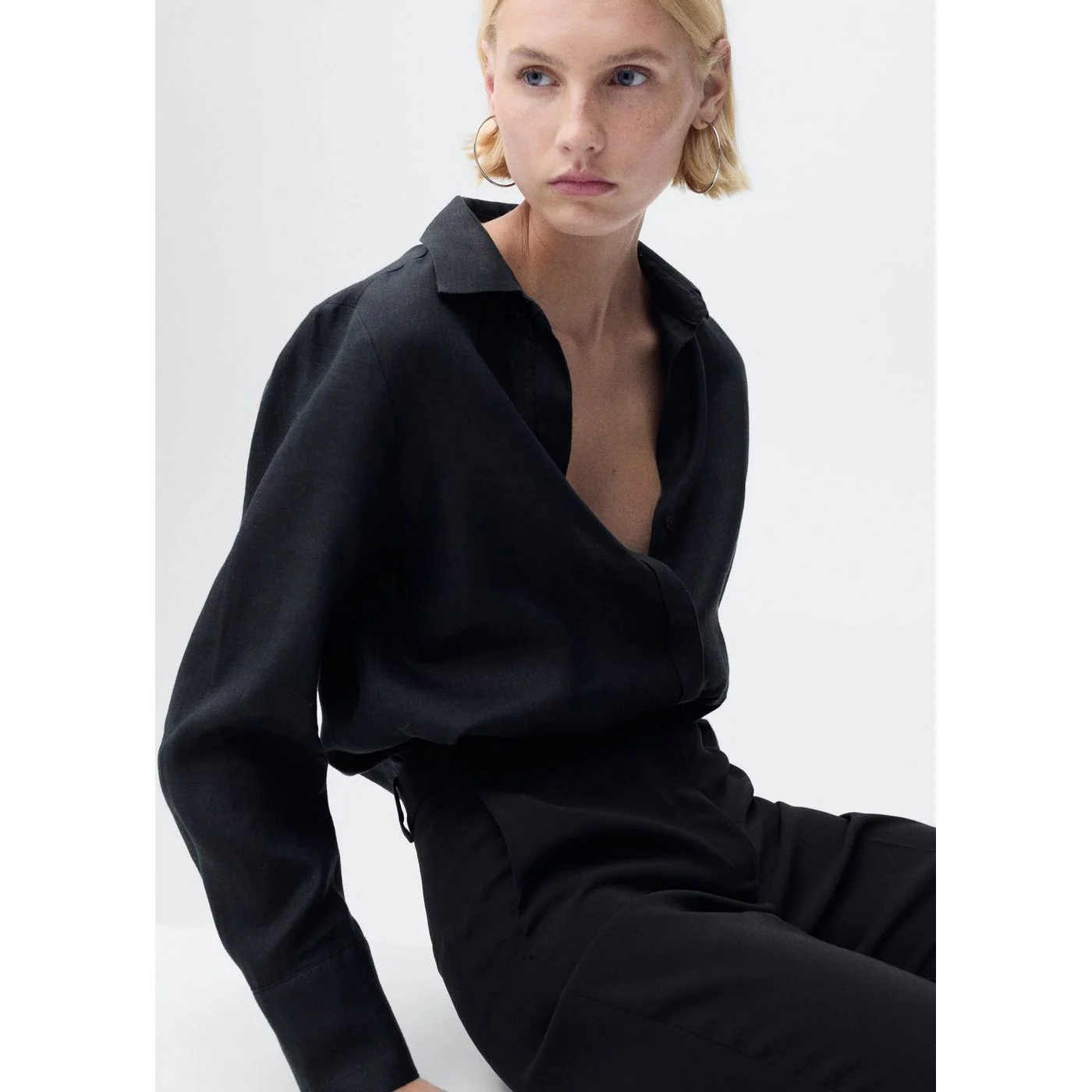 Chemise Samara - Noir - Image 5