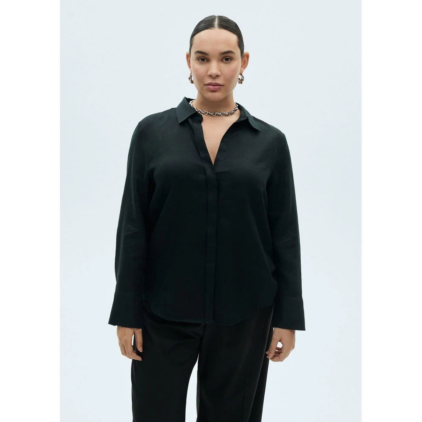 Chemise Samara - Noir - Image 8