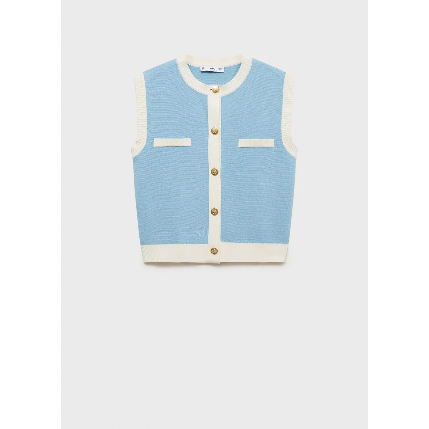 Gilet Pia - Turquoise - Image 7