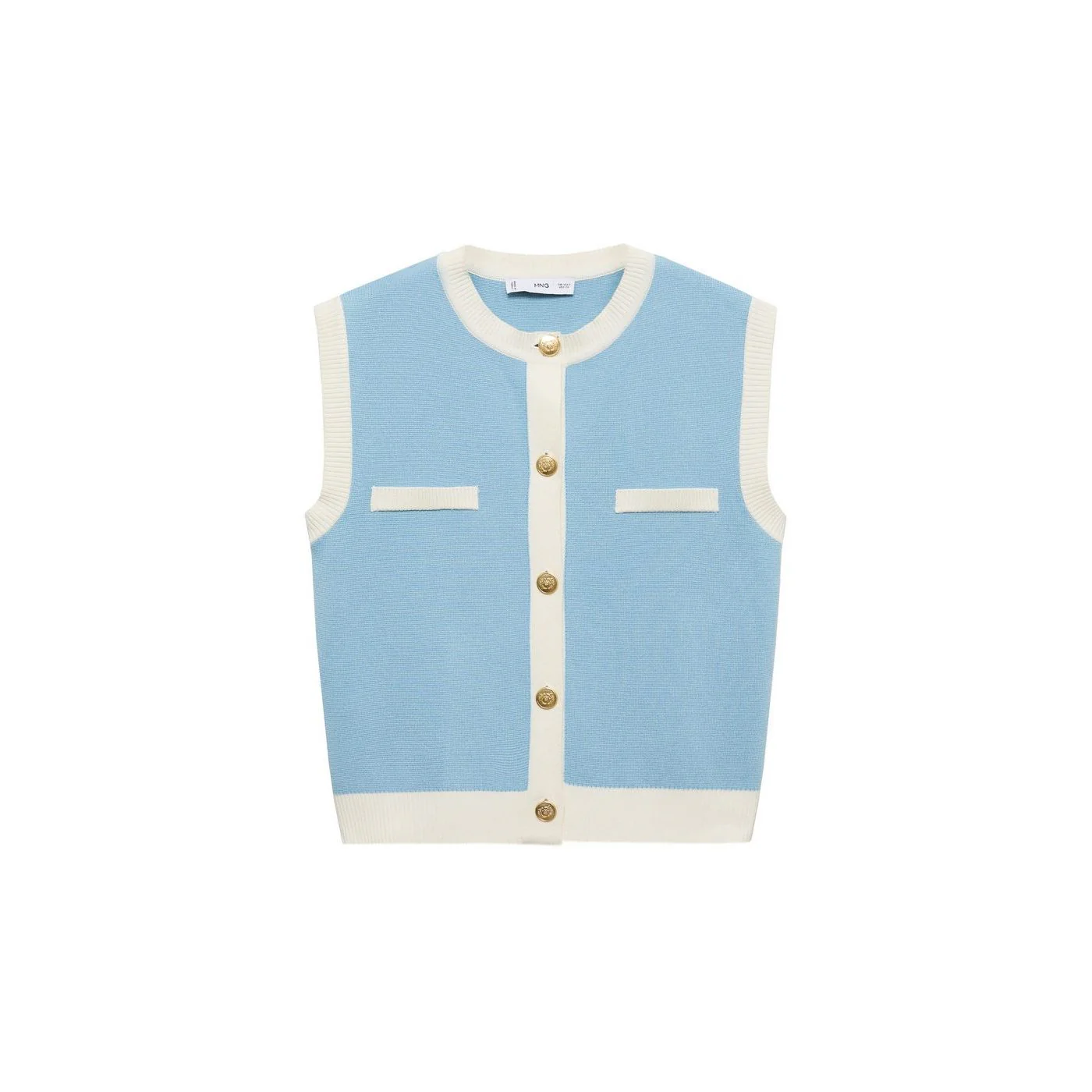 Gilet Pia - Turquoise - Image 8