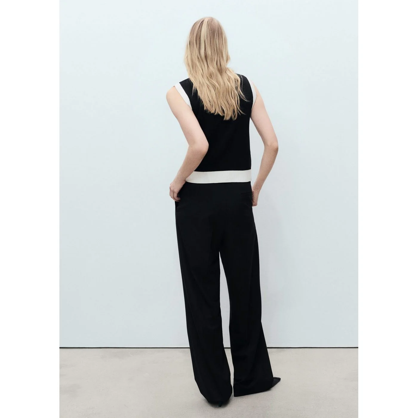 Gilet Pia - Noir - Image 3