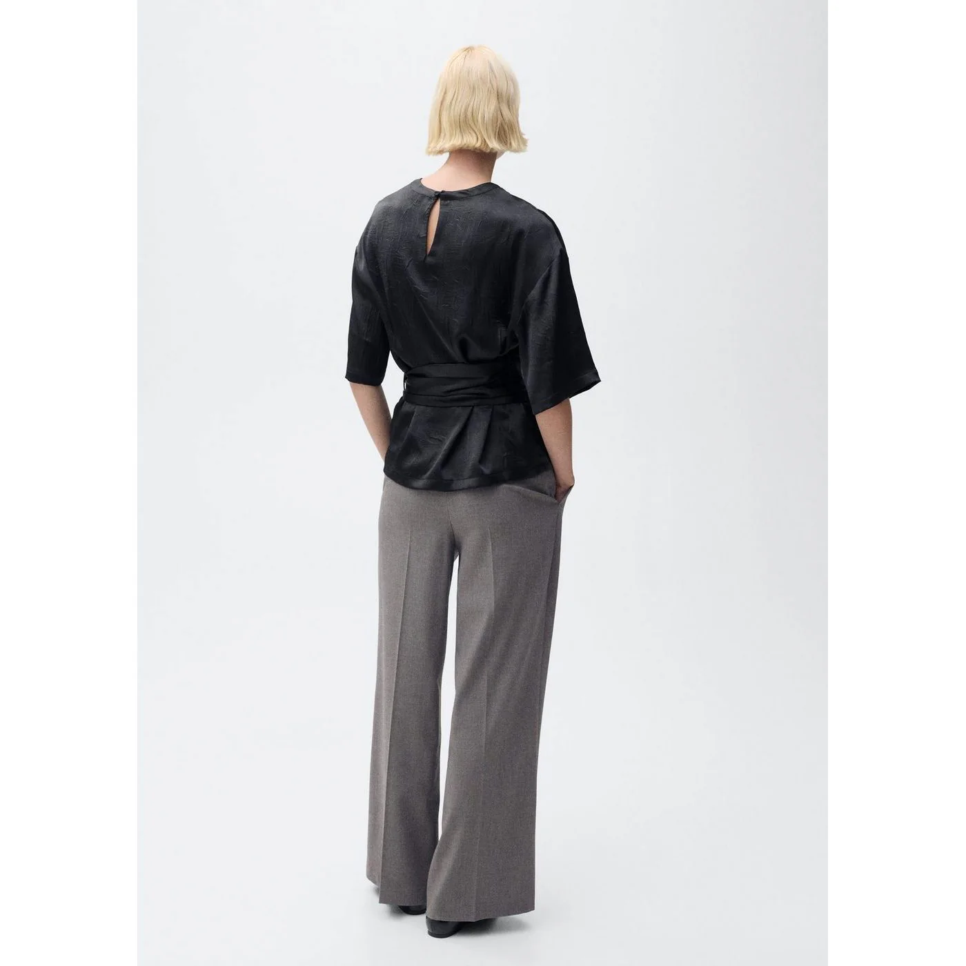 Blouse Cami - Black - Image 3