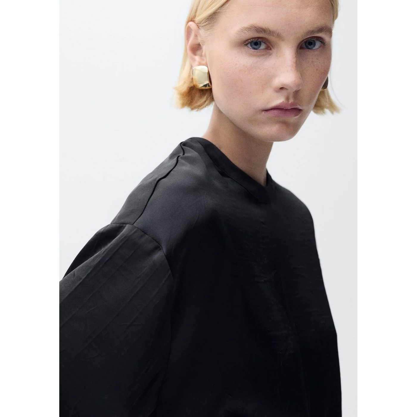 Blouse Cami - Black - Image 4
