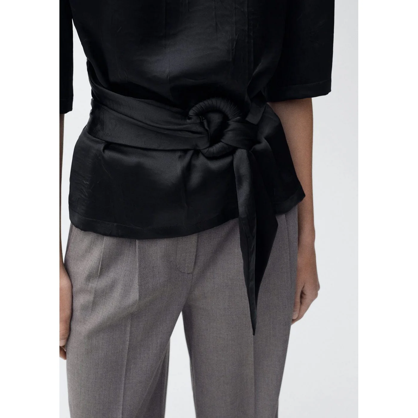 Blouse Cami - Black - Image 6