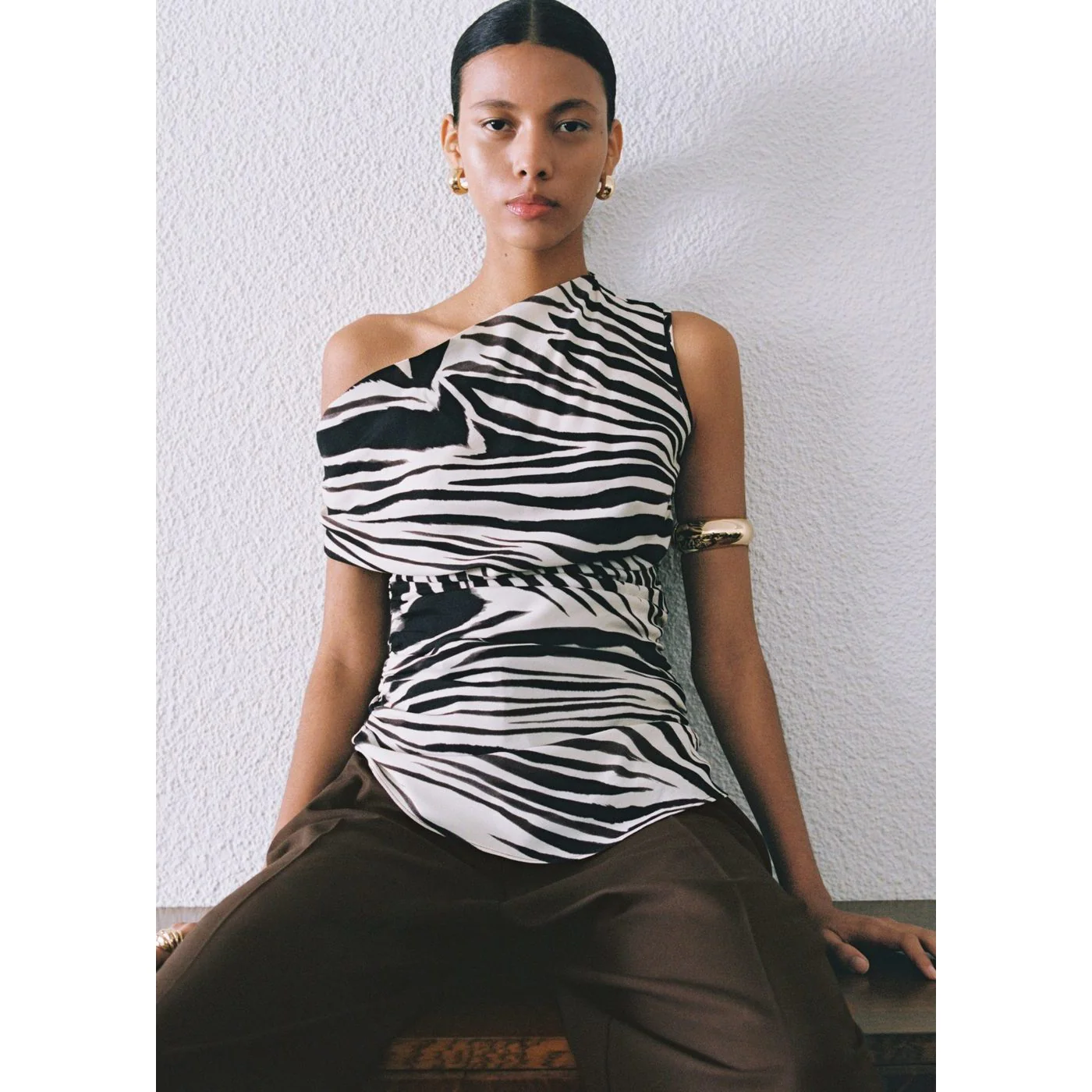 Blouse Zebri - Ecru - Image 5