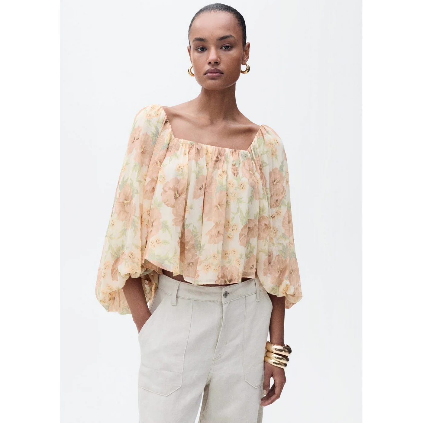 Blouse Parole - Ecru - Image 5