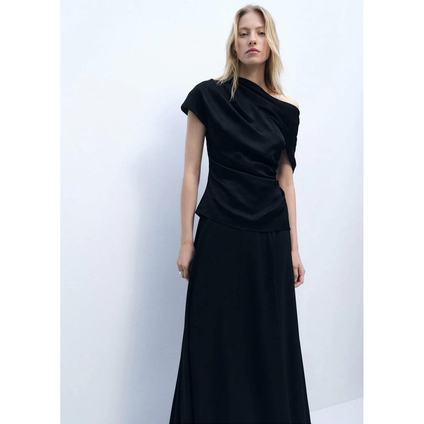 Blouse Sandrix - Noir - Image 2