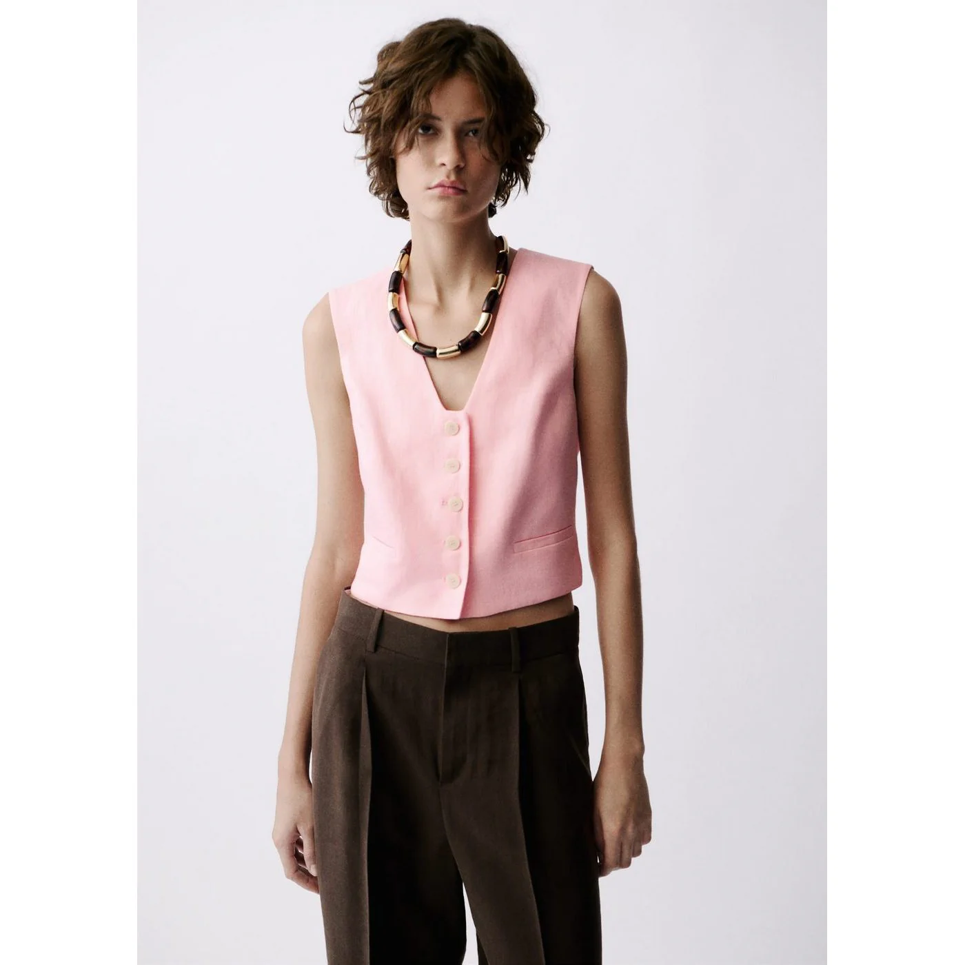 Manteau Boreli - Light Pink - Image 2