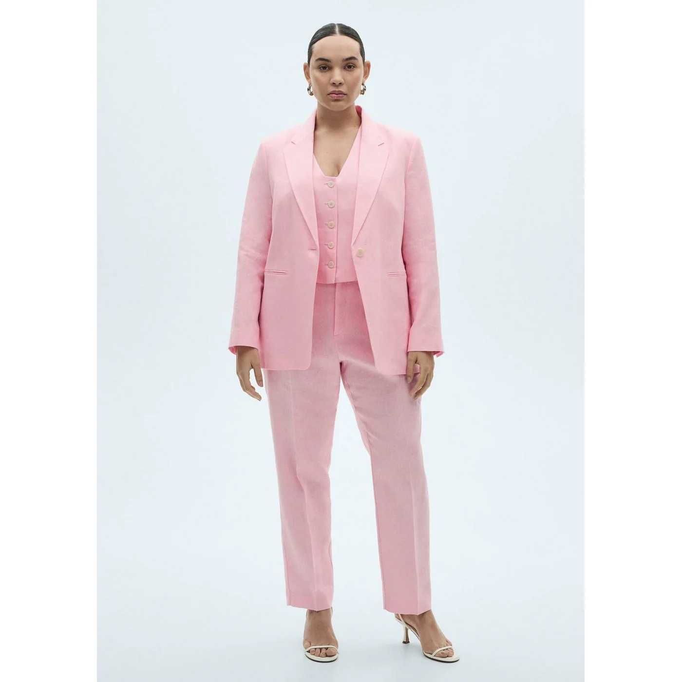 Manteau Boreli - Light Pink - Image 4