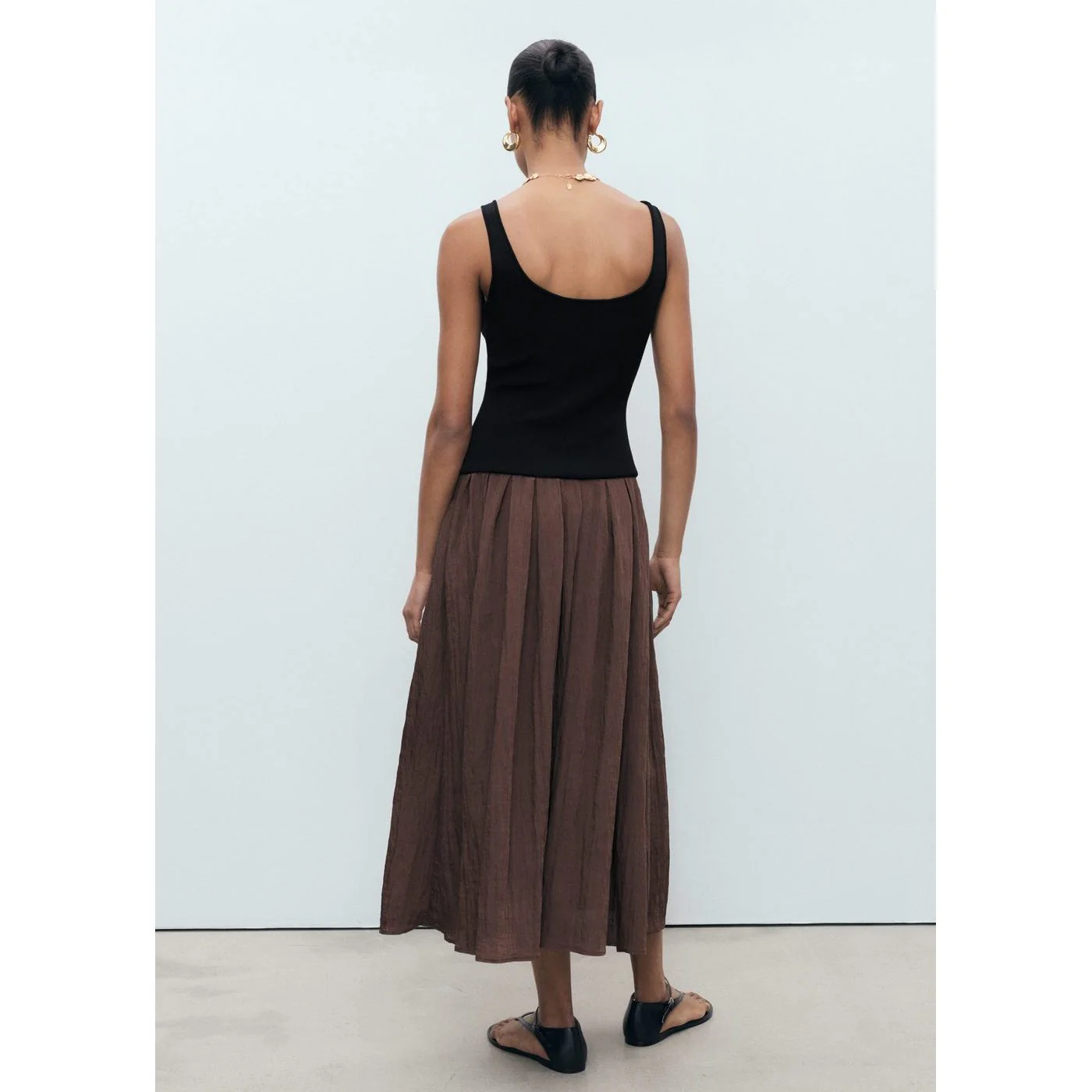 Robe Blondie - Chocolat - Image 3