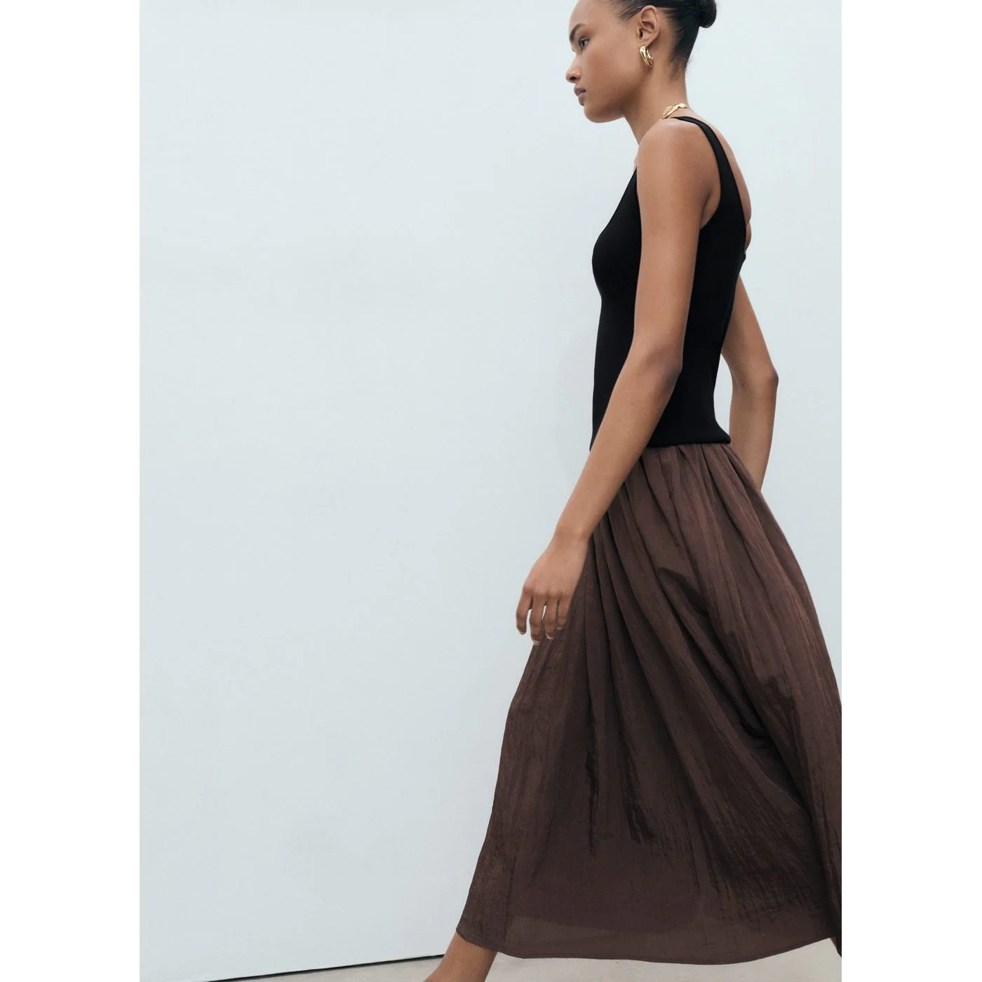 Robe Blondie - Chocolat - Image 5