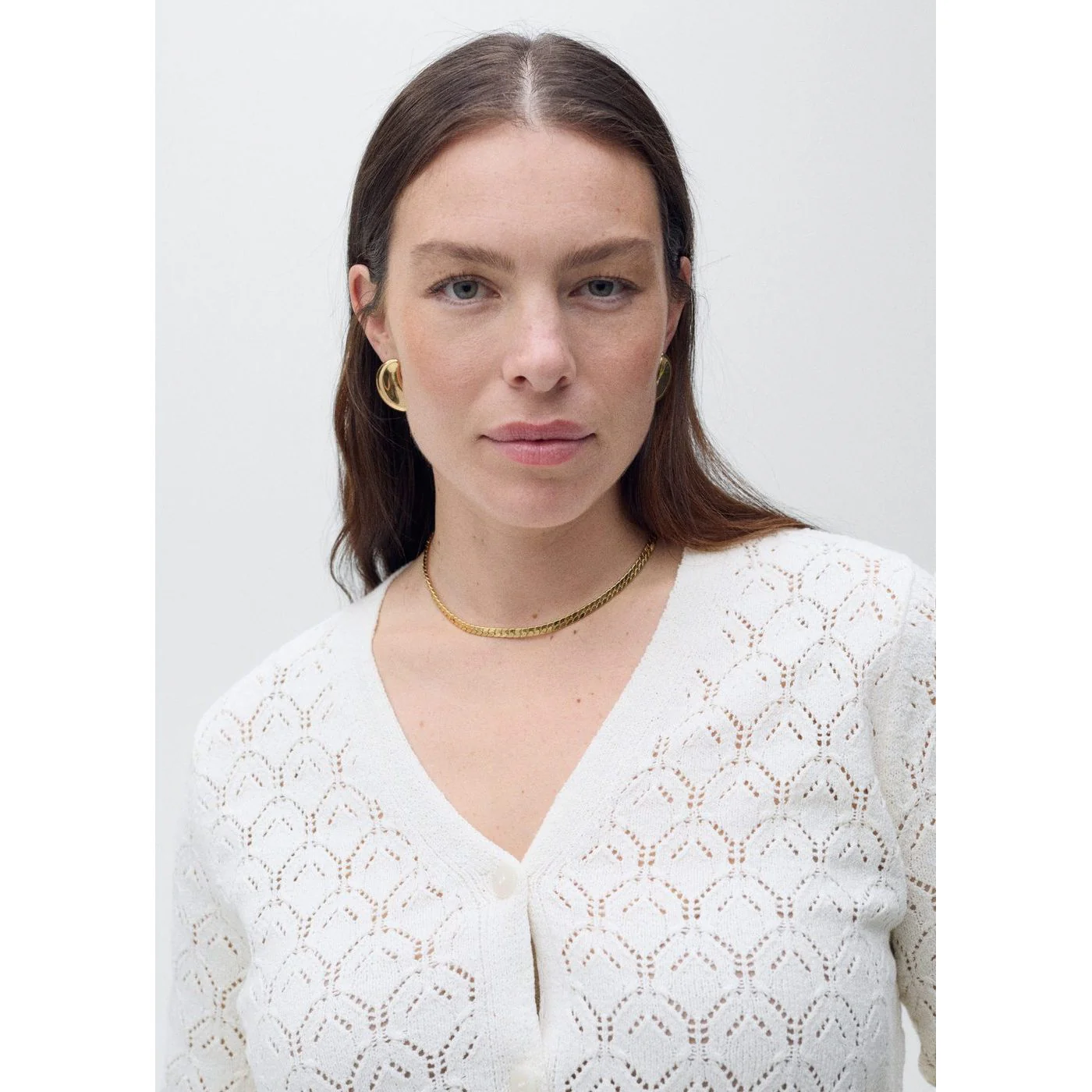 Cardigan Sito - Ecru - Image 7