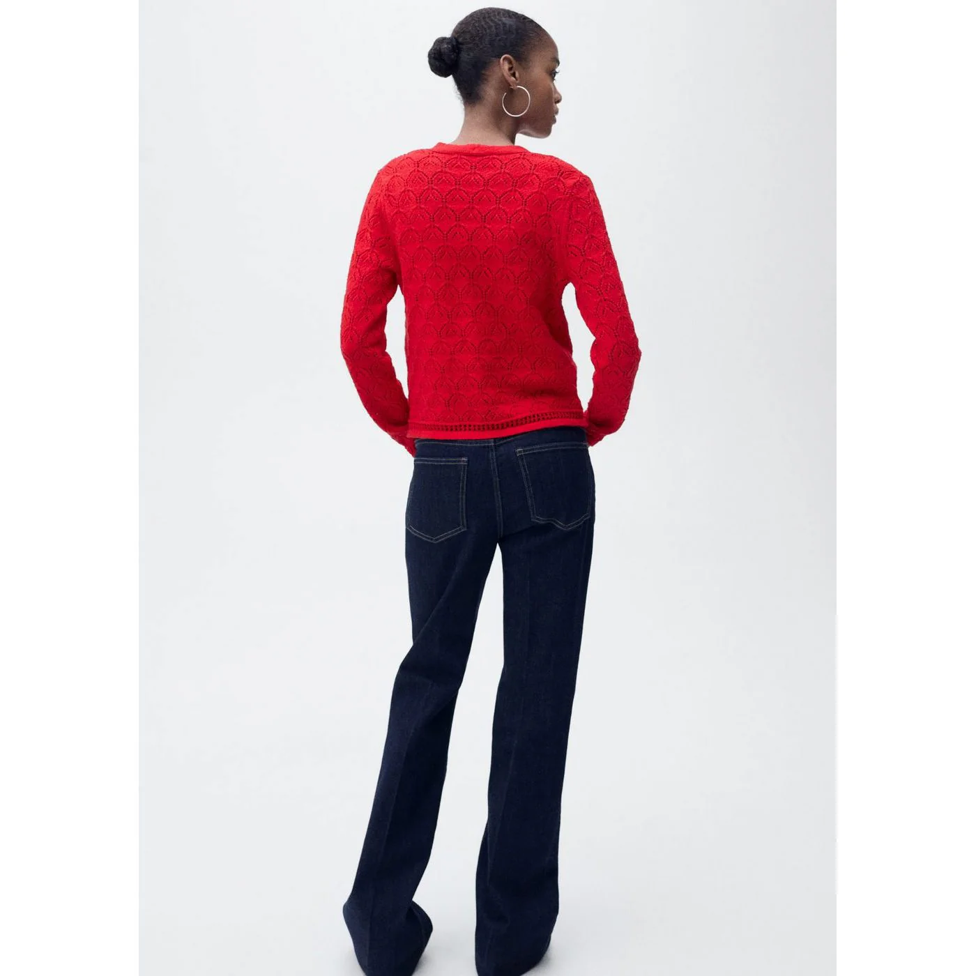 Cardigan Sito - Red - Image 3