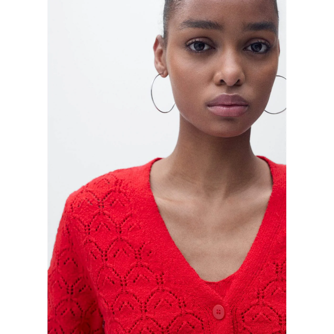 Cardigan Sito - Red - Image 6